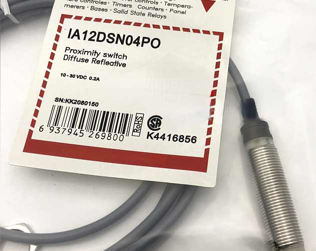 Proximity Switch IA12DSF04NO-5M DC Three Wire NPN Normally Open Flush ...