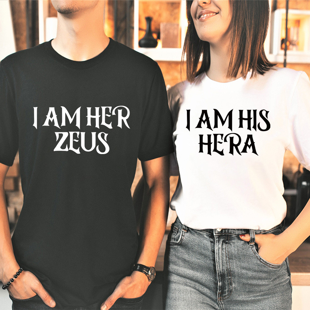T-shirt Femme "I Am Her Eyes She Is My Wings" - 100% Coton, Fait Main USA