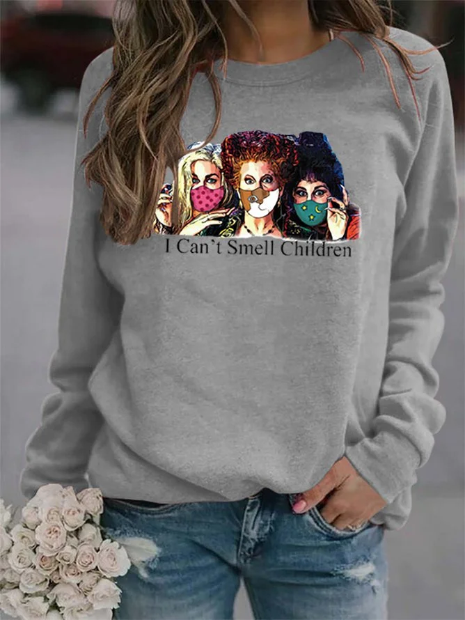 Cotton-Blend Vintage Sweatshirt Zaesvini