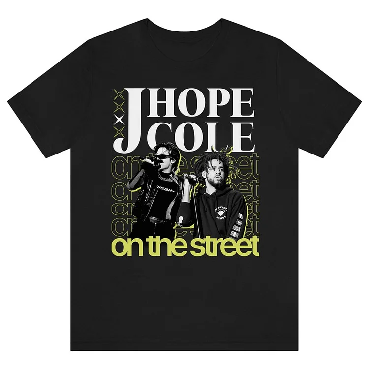 BTS J-Hope On The Street with J. Cole Photo T-shirt