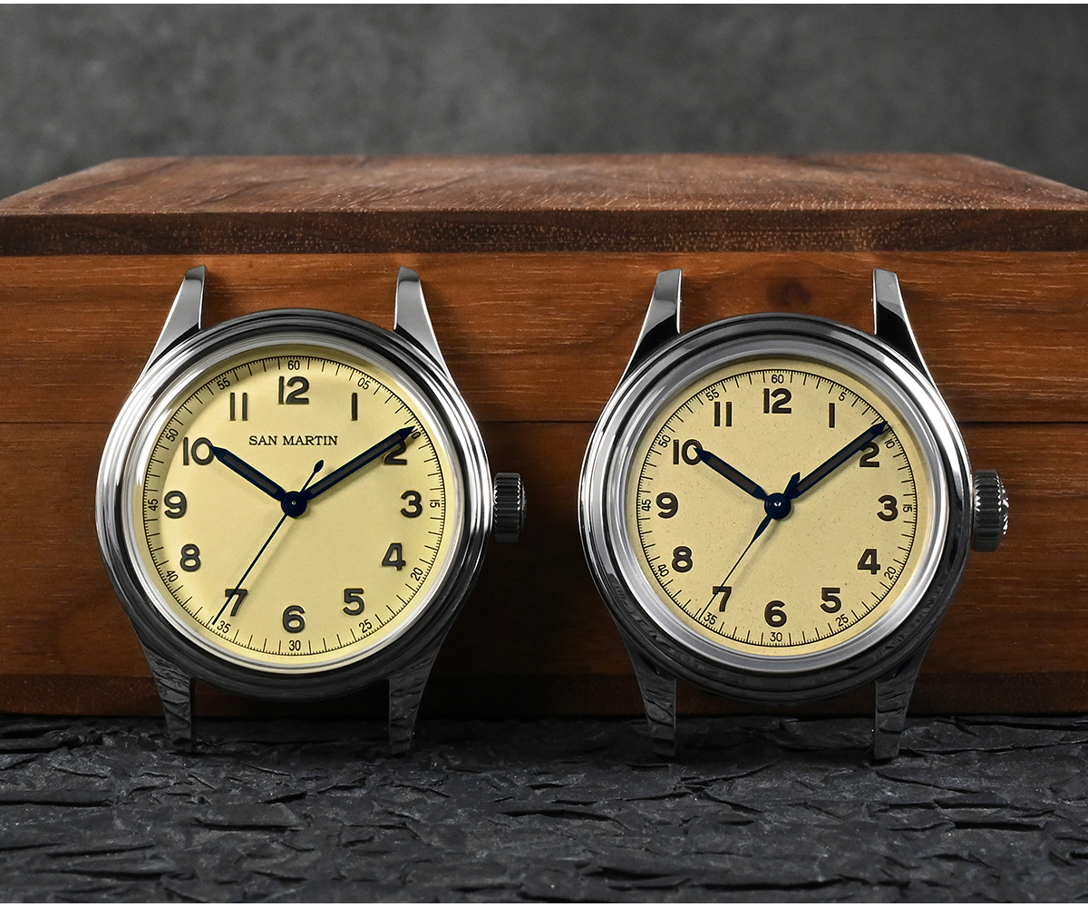 San Martin 38.8mm Pilot NH35 Vintage Military Watch SN108-GSan Martin Watch San Martin Watch Authorized StoreSan Martin Watches