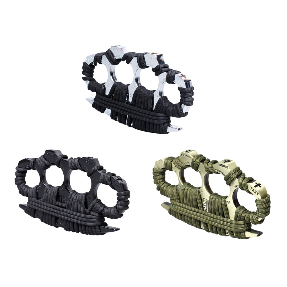 Thickening Four Finger Knuckle Women Men Outdoor Safety Self Defense Tools, 501 Original
Thickening Four Finger Knuckle Women Men Outdoor Safety Self Defense Tools, 501 Original