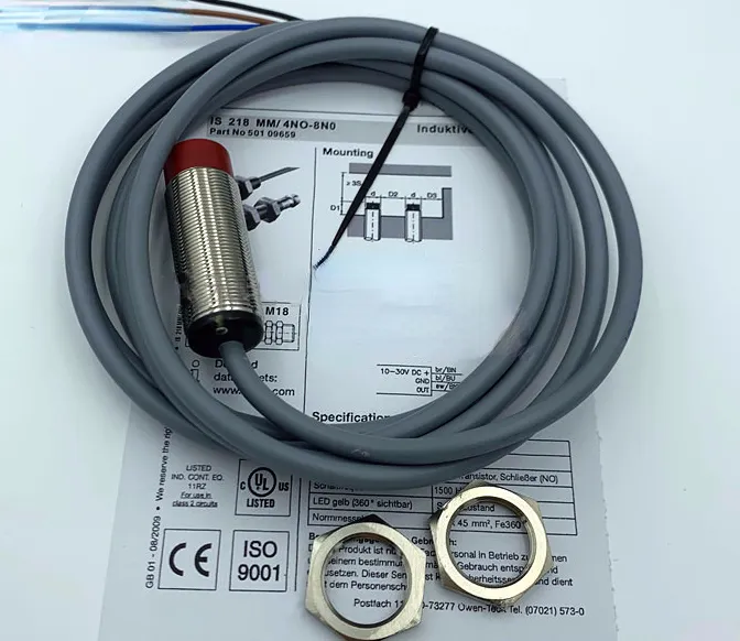 Proximity Switch Is 218 Mm/4no-8n0 DC Three Wire PNP Normally Open High ...