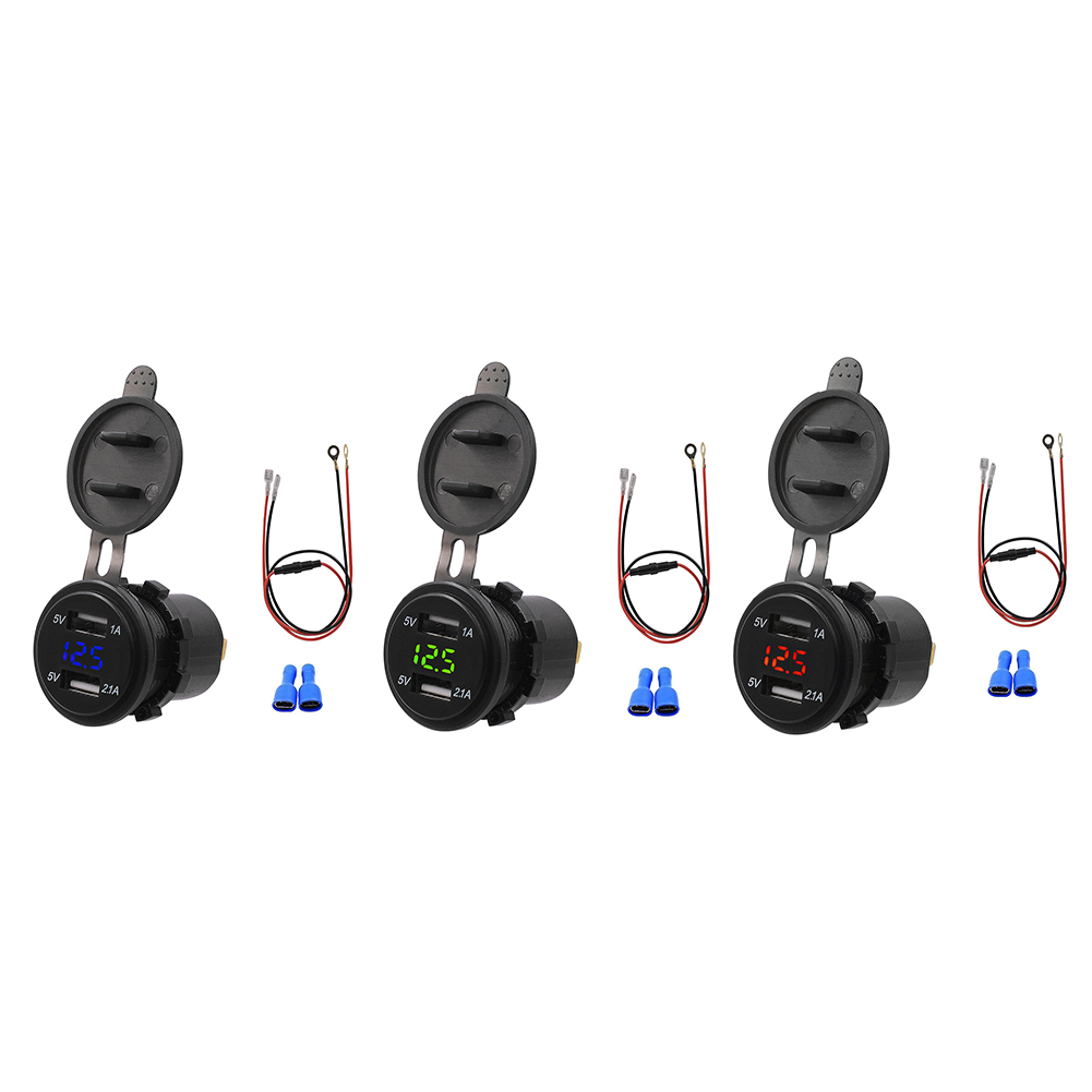 ZH-771A1 3.1A Dual USB Car Charger Motorcycle Truck Boat Cigarette Lighter, Green, 501 Original
ZH-771A1 3.1A Dual USB Car Charger Motorcycle Truck Boat Cigarette Lighter, Green, 501 Original