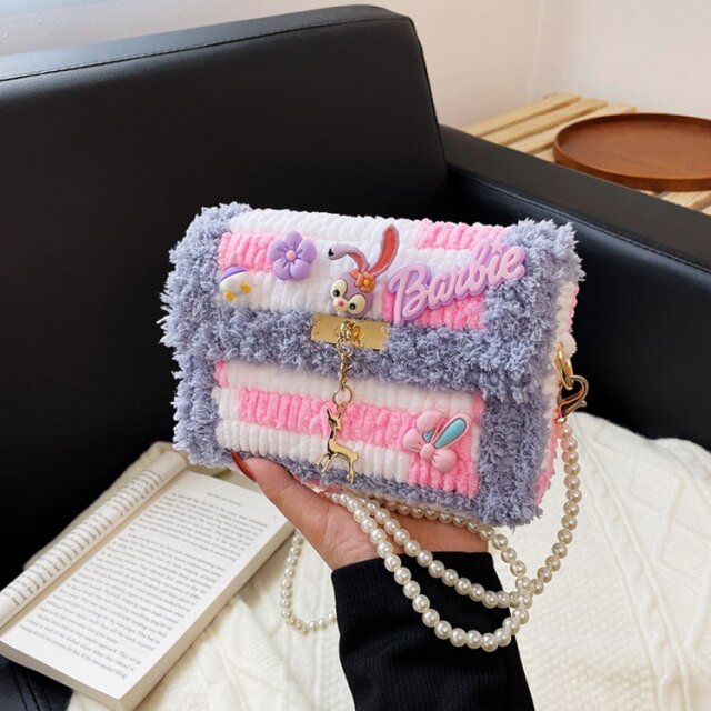 DIY 3 Colors Kawaii Handmade Cartoon Shoulder Bag BE354