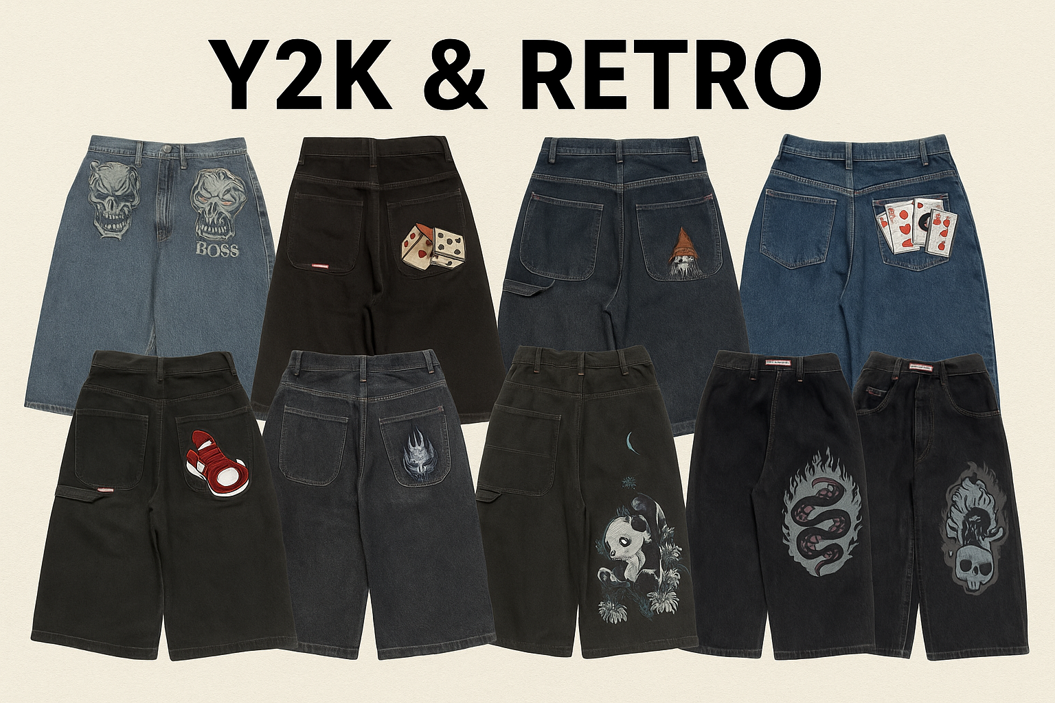 Y2K Statement Pants