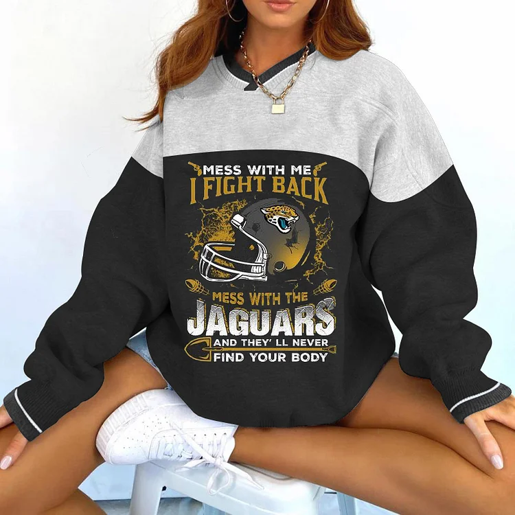 Jacksonville Jaguars V-neck Pullover Sweatshirt