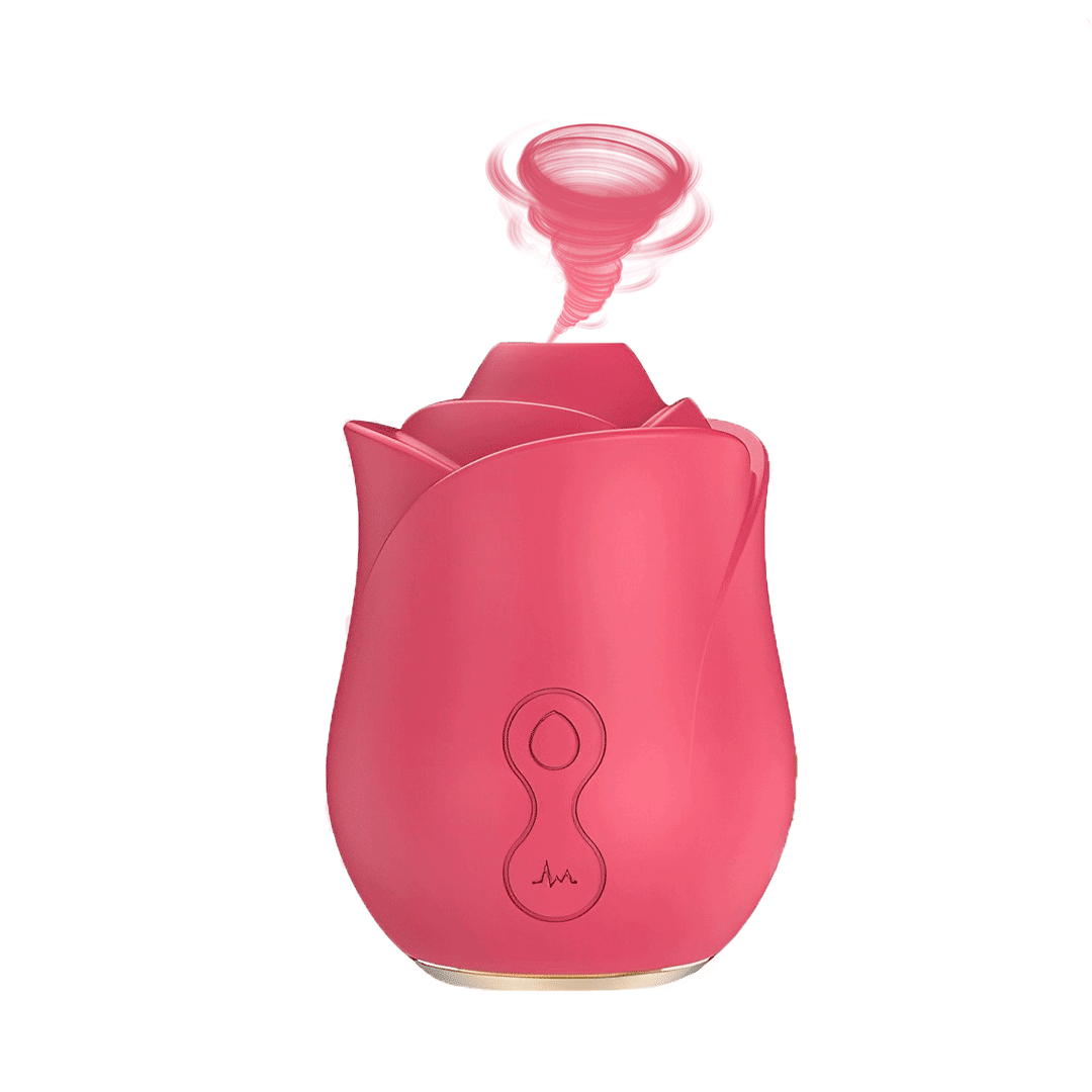 10 Frequency Rose Suction Toy - Rose Toy