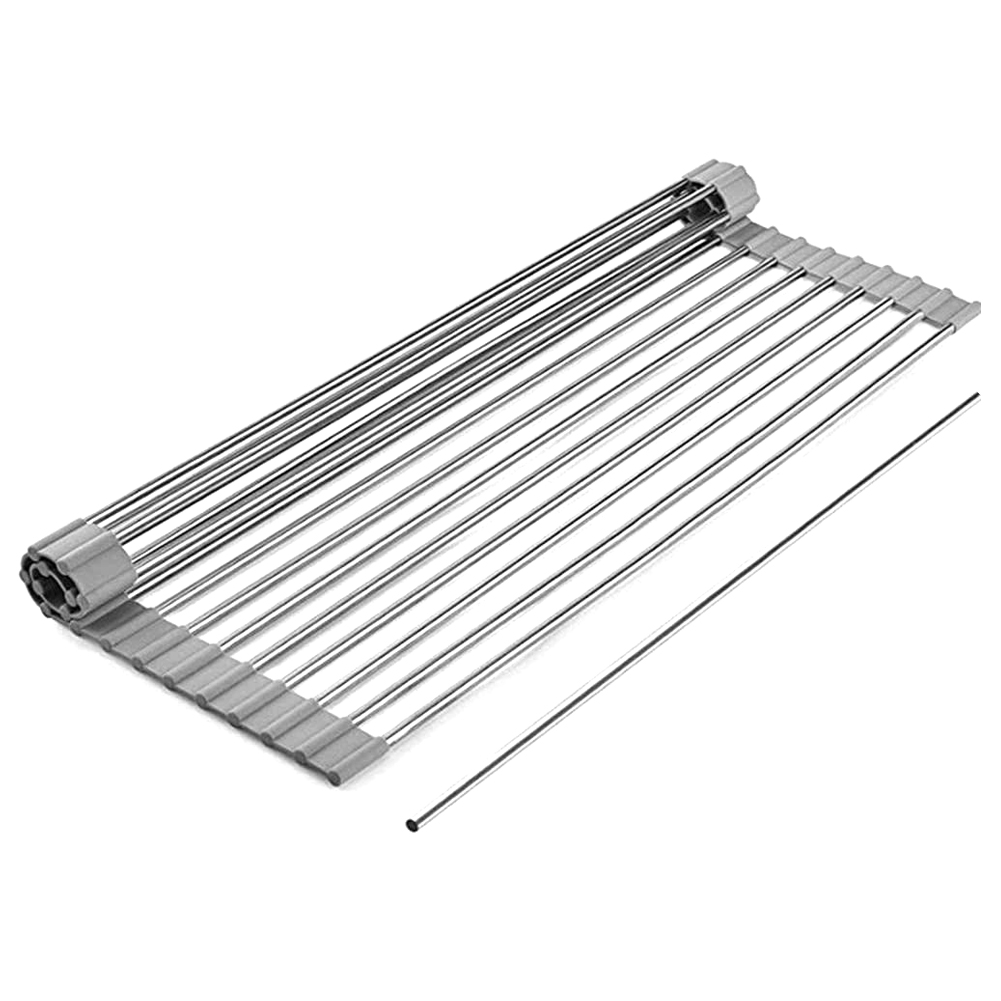 Folding Over Sink Drying Drain Rack Kitchen Drainer Vegetable Dryer Tray, 501 Original
Folding Over Sink Drying Drain Rack Kitchen Drainer Vegetable Dryer Tray, 501 Original
