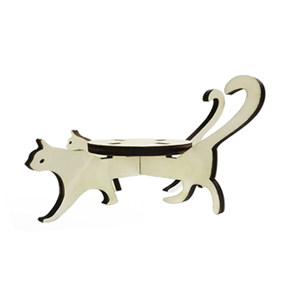 Wood Flower Pot Bonsai Rack Holder Cute Cat Flowerpot Display Plant Stand, 4pcs, 501 Original
Wood Flower Pot Bonsai Rack Holder Cute Cat Flowerpot Display Plant Stand, 4pcs, 501 Original