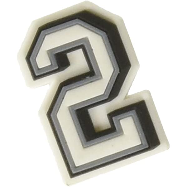 Crocs Jibbitz Numbers One Size Number 0