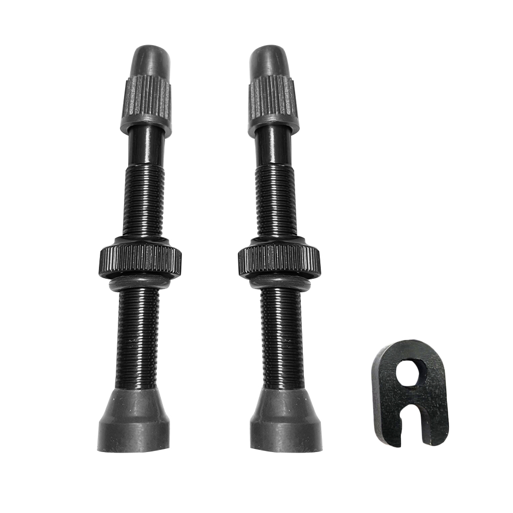 2pcs Presta Valve 62mm with Tool for MTB Road Bike Tubeless Tires (Black), 501 Original
2pcs Presta Valve 62mm with Tool for MTB Road Bike Tubeless Tires (Black), 501 Original