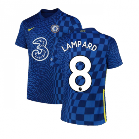 Chelsea FC Frank Lampard 8 Home Shirt Kit 2021-2022