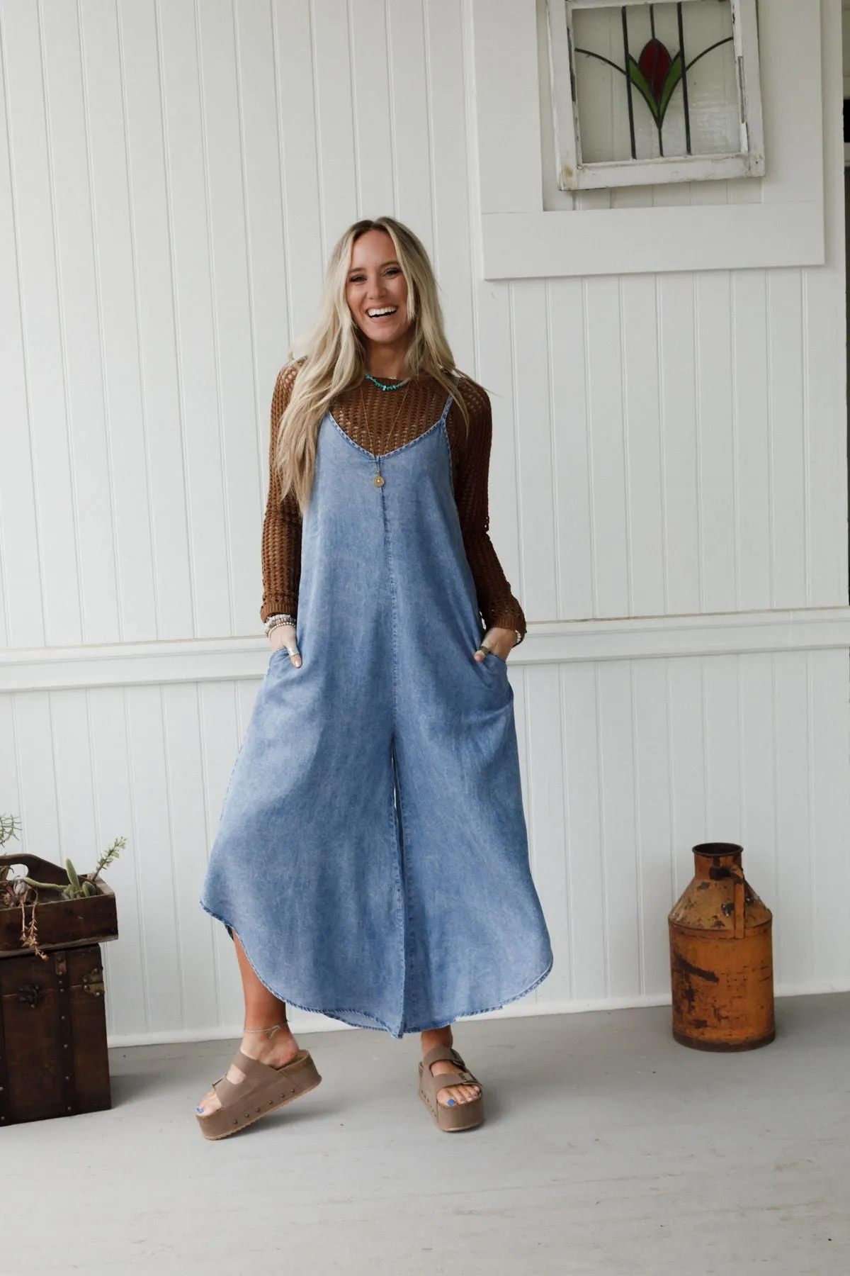 Kalina Jumpsuit - Indigo