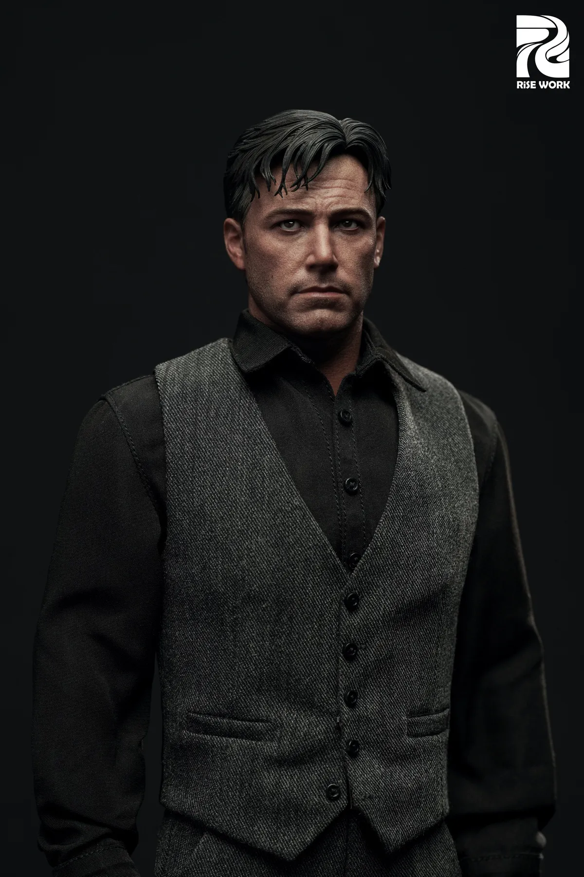 Rise Work RW05 1/6 Ben Affleck BVS Gray Vest BATMAN Clothing Set
