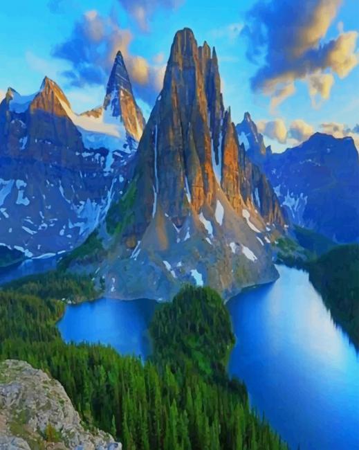 Mount Assiniboine Provincial Park Canada – Paint By Numbers - 40*50CM, 501 Original
Mount Assiniboine Provincial Park Canada – Paint By Numbers - 40*50CM, 501 Original