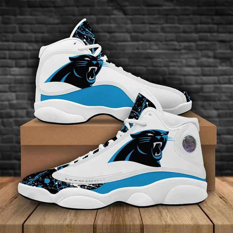 Carolina Panthers Printed Unisex Basketball Shoes