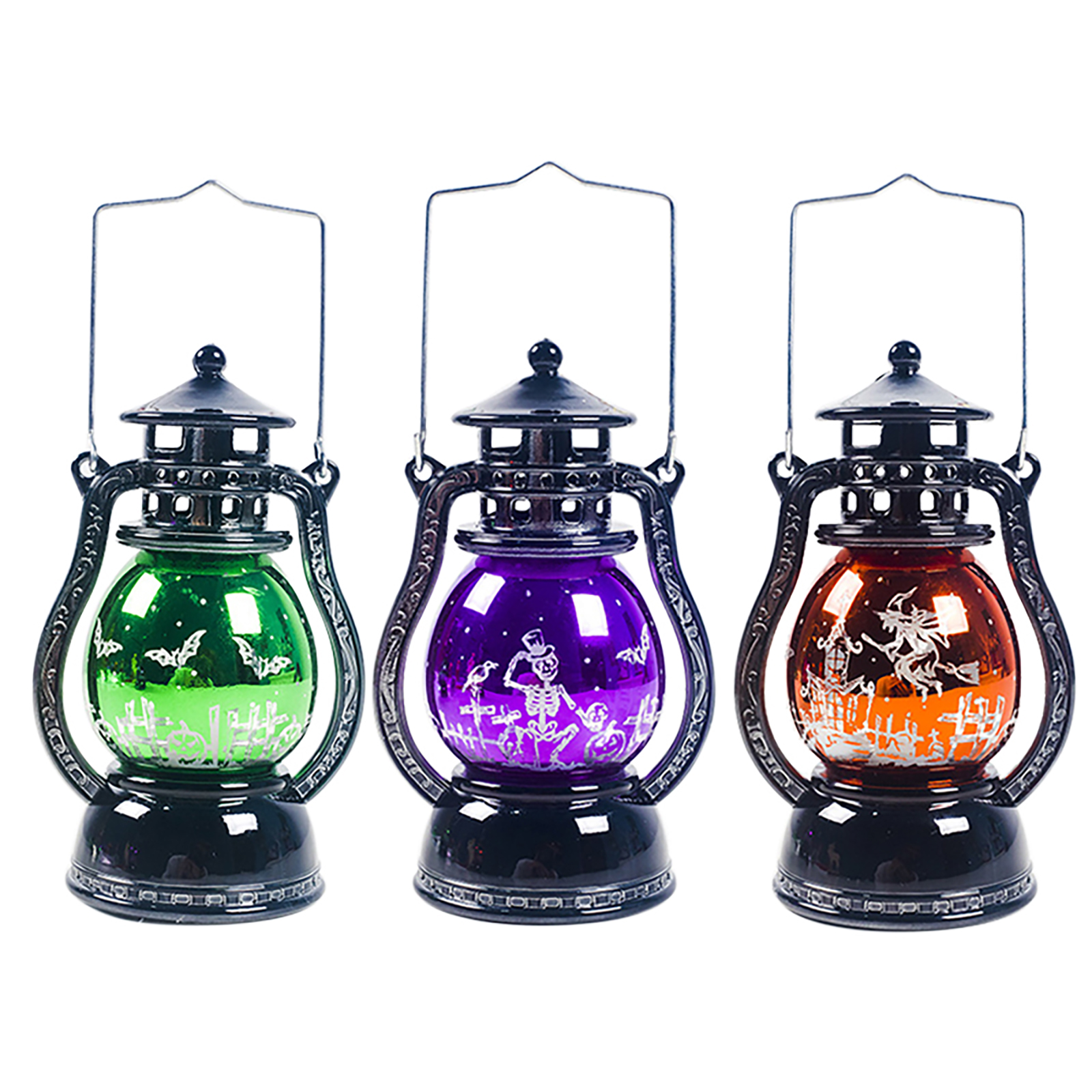 Halloween Mini Oil Lamp-Home Vintage Decorative Lanterns Rustic Night Light, B white skull, 501 Original
Halloween Mini Oil Lamp-Home Vintage Decorative Lanterns Rustic Night Light, B white skull, 501 Original