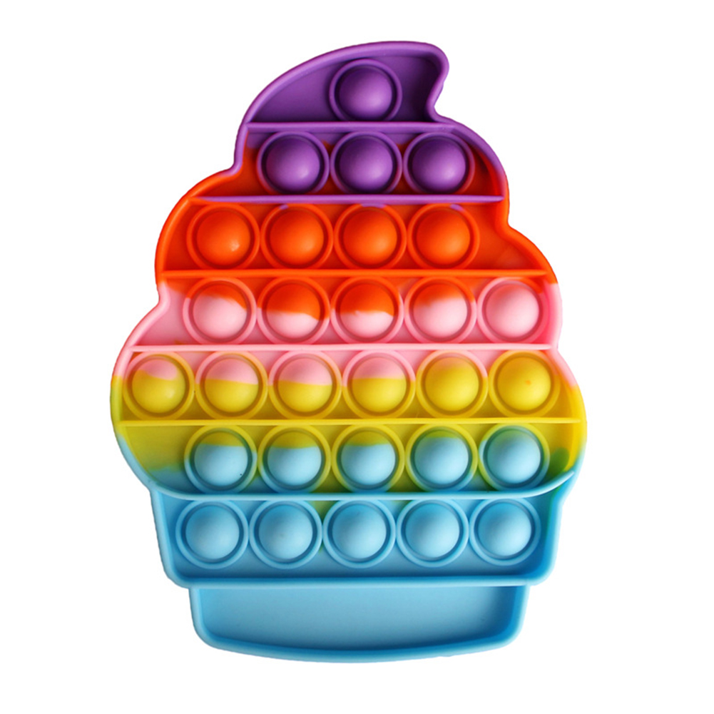 Silicone Ice Cream Push Bubble Board Autism Toy Kids Early Educational Tool, 501 Original
Silicone Ice Cream Push Bubble Board Autism Toy Kids Early Educational Tool, 501 Original