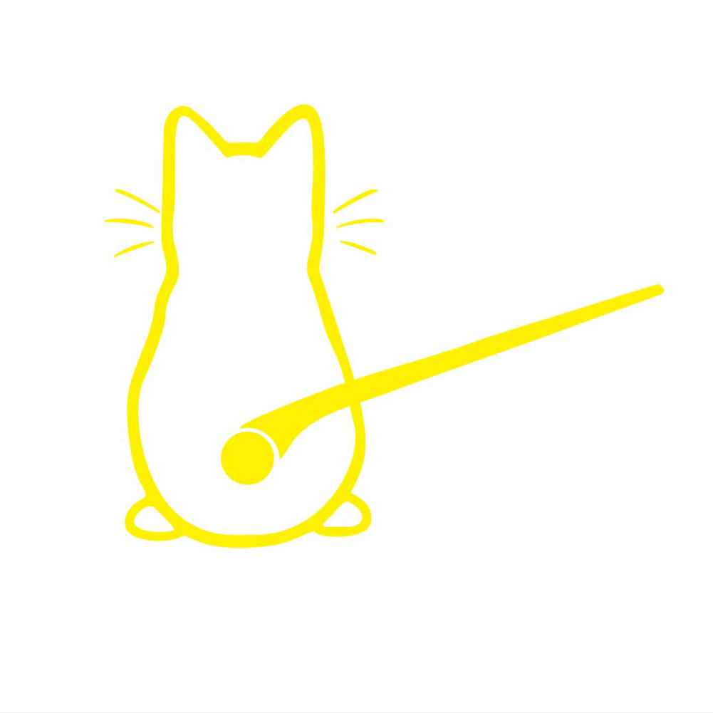 Vinyl Cat Art Sticker Waterproof Car Window Rear Glass Auto Decals, Grey, 501 Original
Vinyl Cat Art Sticker Waterproof Car Window Rear Glass Auto Decals, Grey, 501 Original
