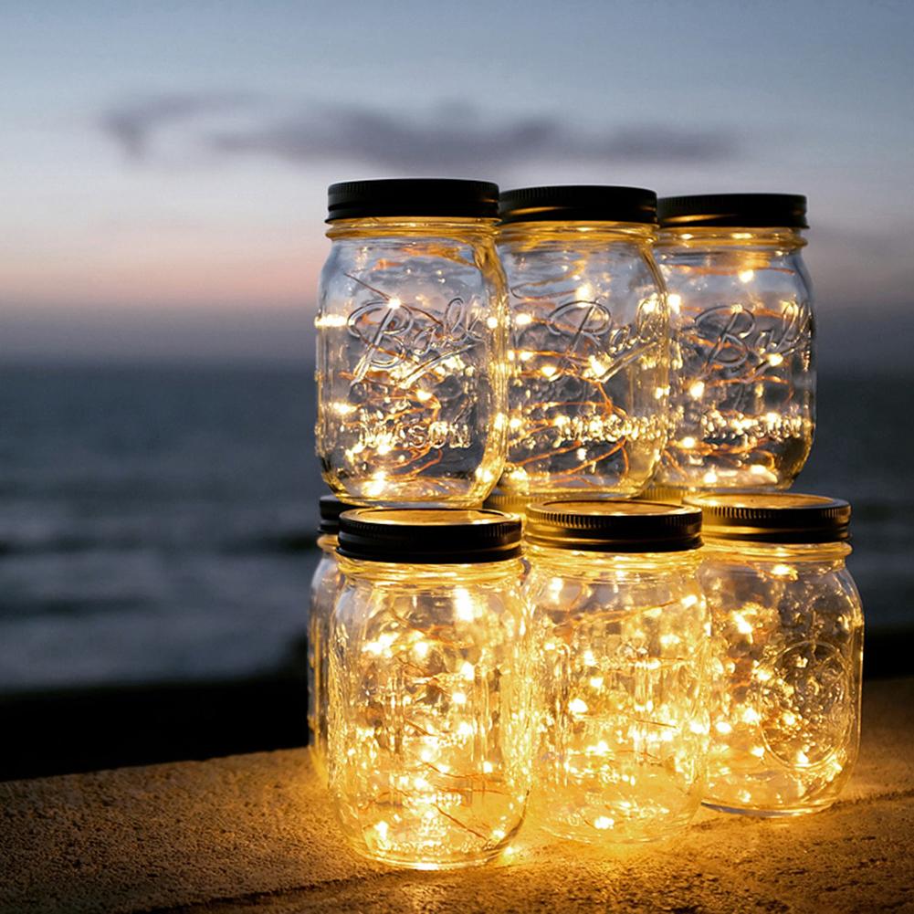 LED Solar Fairy Mason Jar Light Party Wedding Garden Decor (Warm Light 1m), 501 Original
LED Solar Fairy Mason Jar Light Party Wedding Garden Decor (Warm Light 1m), 501 Original