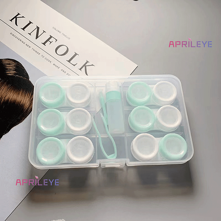 Aprileye Two-Color 6 in1 Lens Case
