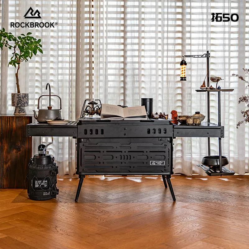 ROCKBROOK BX1029 50L Custom Aluminum Camping Organizer Box