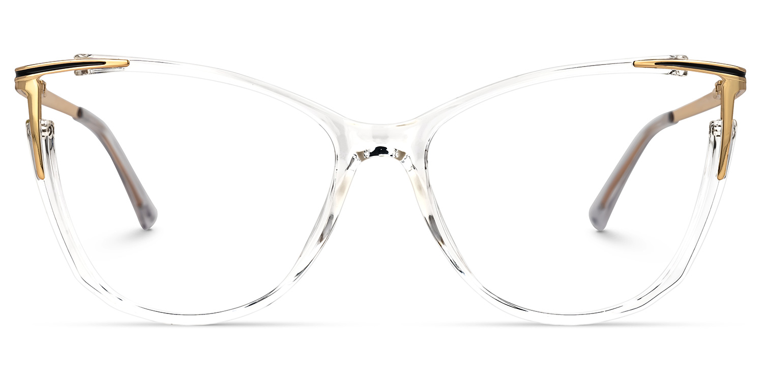 Bruel Cat eye Clear Eyeglasses Vooglam UK