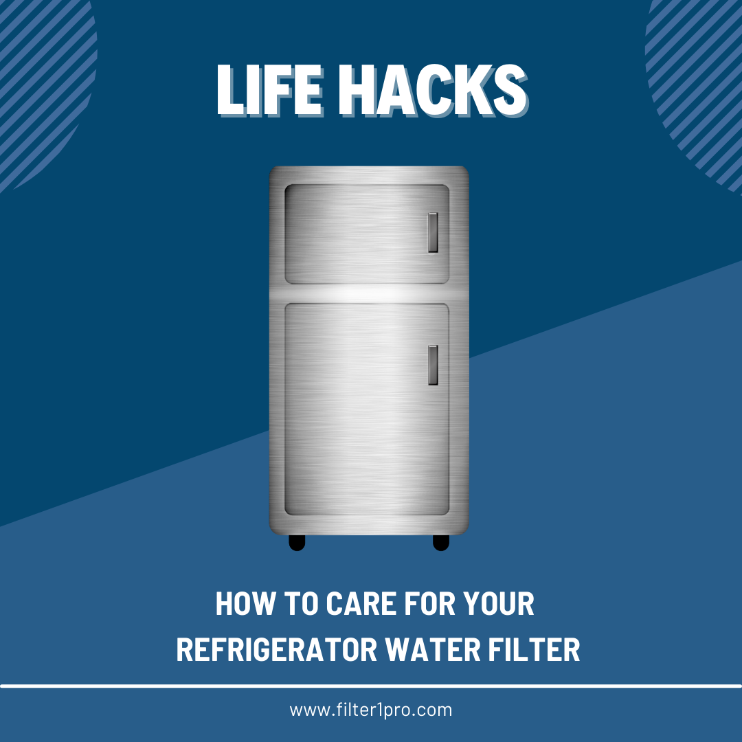 How to Care for a Refrigerator Water Filter