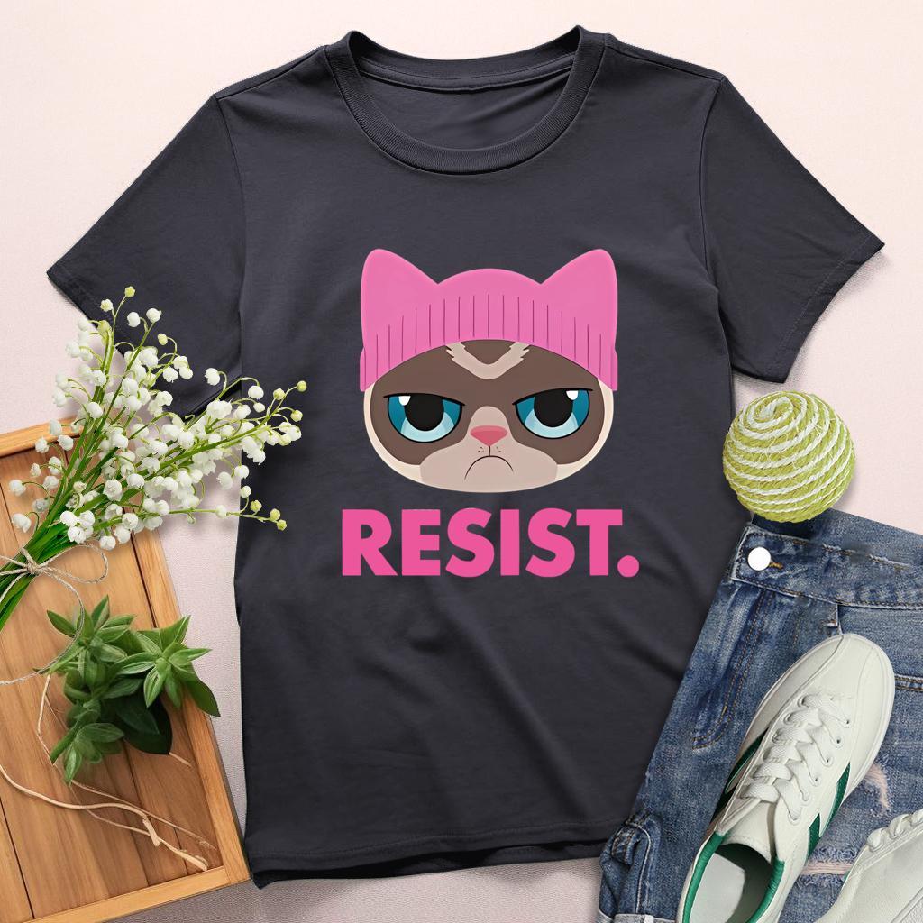 Resist Round Neck T-shirt-0025227-Guru-buzz