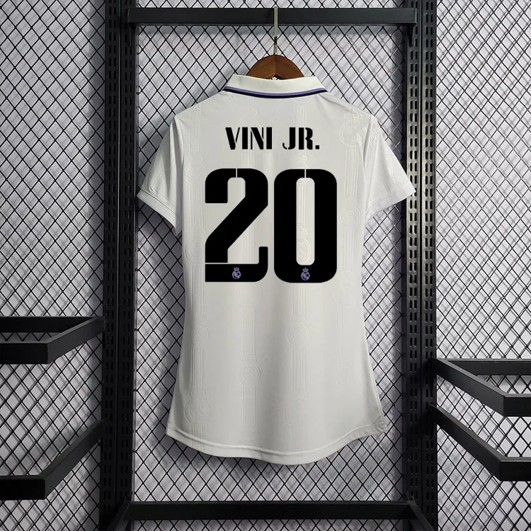 2022-23 Women's Real Madrid Home Benzema vini jr. KROOS MODRIC Football jersey