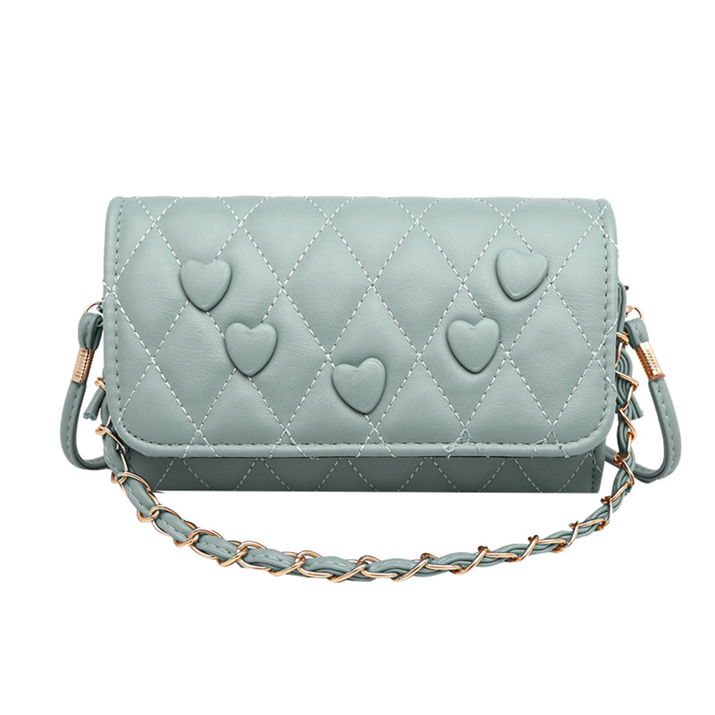 Women Love Lattice Pattern Crossbody Bag PU Shoulder Totes Handbag -Green, 501 Original
Women Love Lattice Pattern Crossbody Bag PU Shoulder Totes Handbag -Green, 501 Original