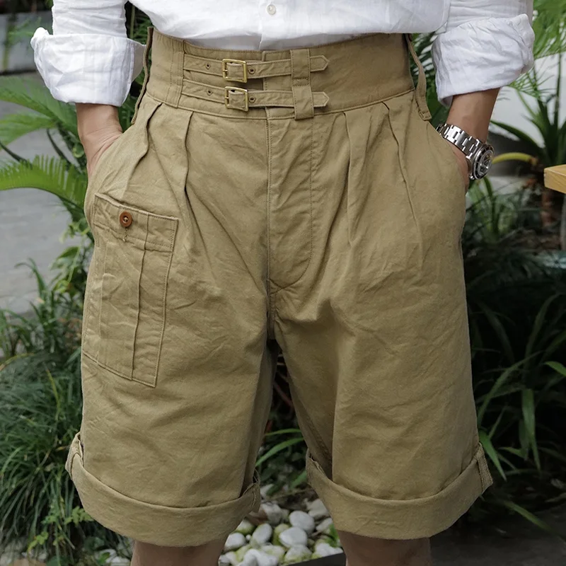 Vintage British Army Guerg Military Shorts
