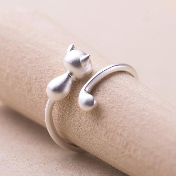 Kawaii Cat Lover Ring SP179078