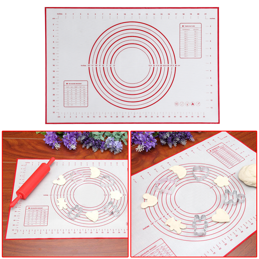 Silicone Large Plate Rolling Table Pad Thickening Baking Dough Noodle Mat, 501 Original
Silicone Large Plate Rolling Table Pad Thickening Baking Dough Noodle Mat, 501 Original