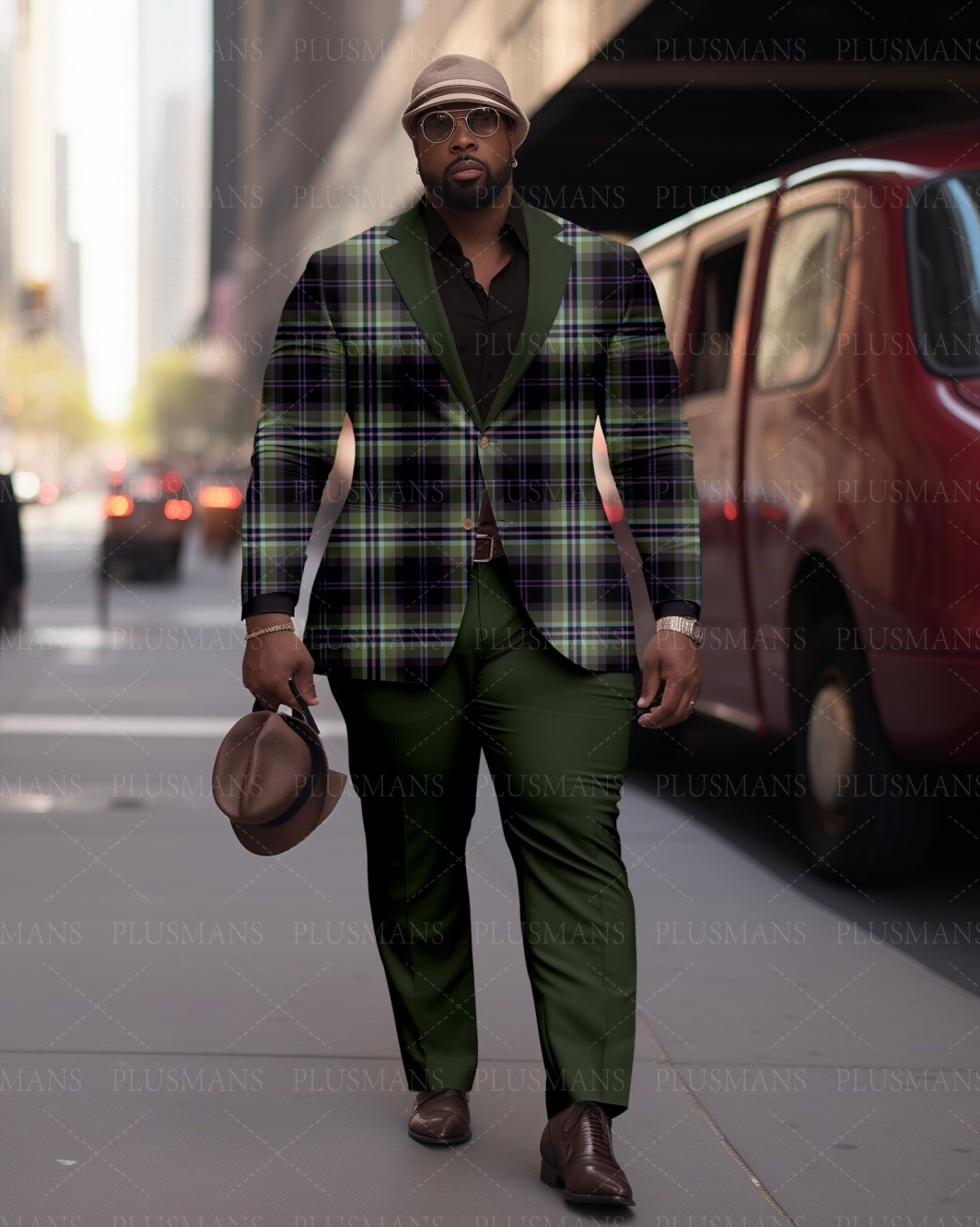 Men's L10XL Big And Tall Plus Size Gentleman's Classic Business