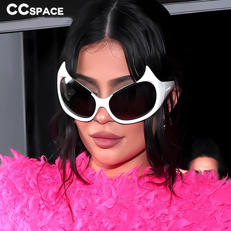 Oversized Cat Eye Sunglasses – Y2K Style