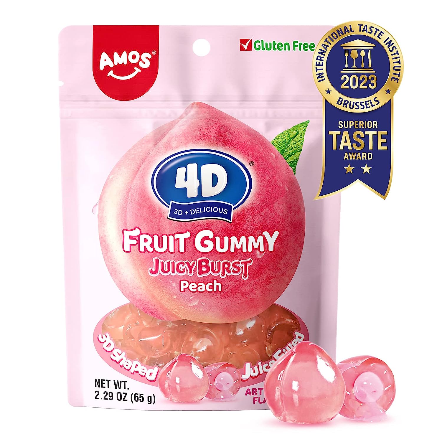 3D ASSORTED FRUIT JUICY GUMMY