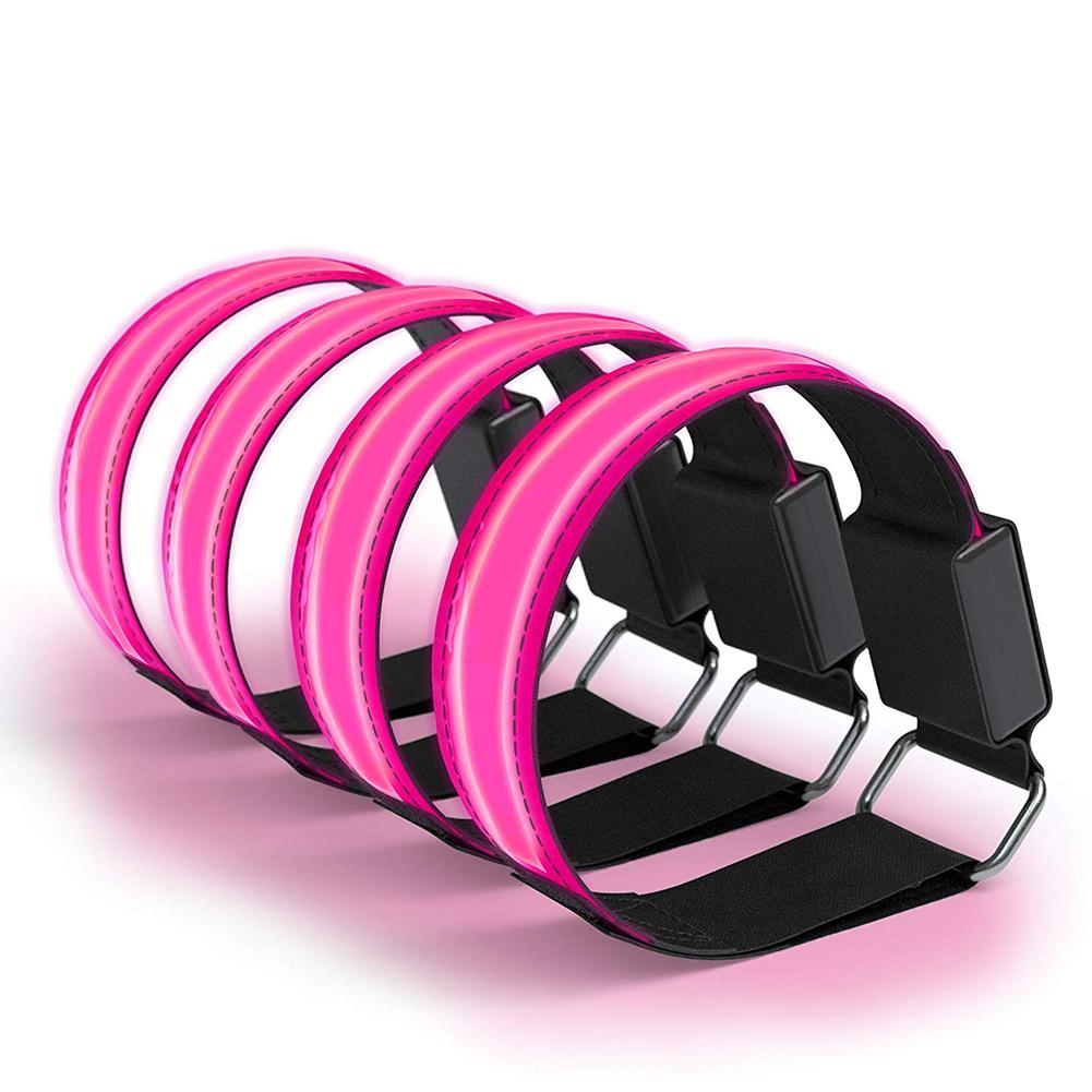 4pcs/lot Nylon Armbands Night Unisex Sports LED Luminous Wristband (Rose, Rose red, 501 Original
4pcs/lot Nylon Armbands Night Unisex Sports LED Luminous Wristband (Rose, Rose red, 501 Original