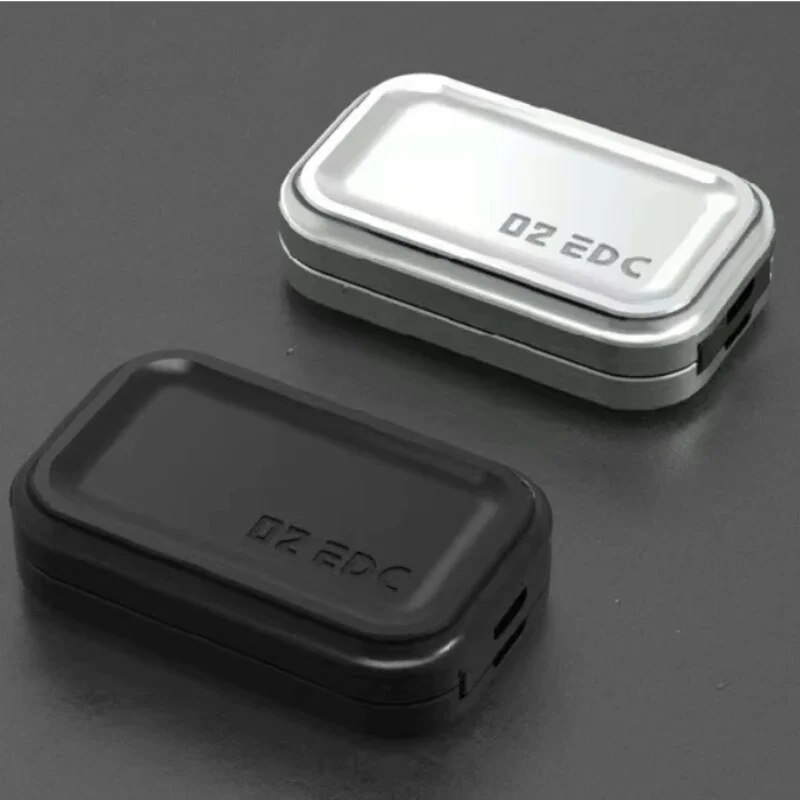 01EDC Feel Push Slider 02EDC Mechanical Compact Track Metal Fidget Slider EDC Fidget Adults Toys