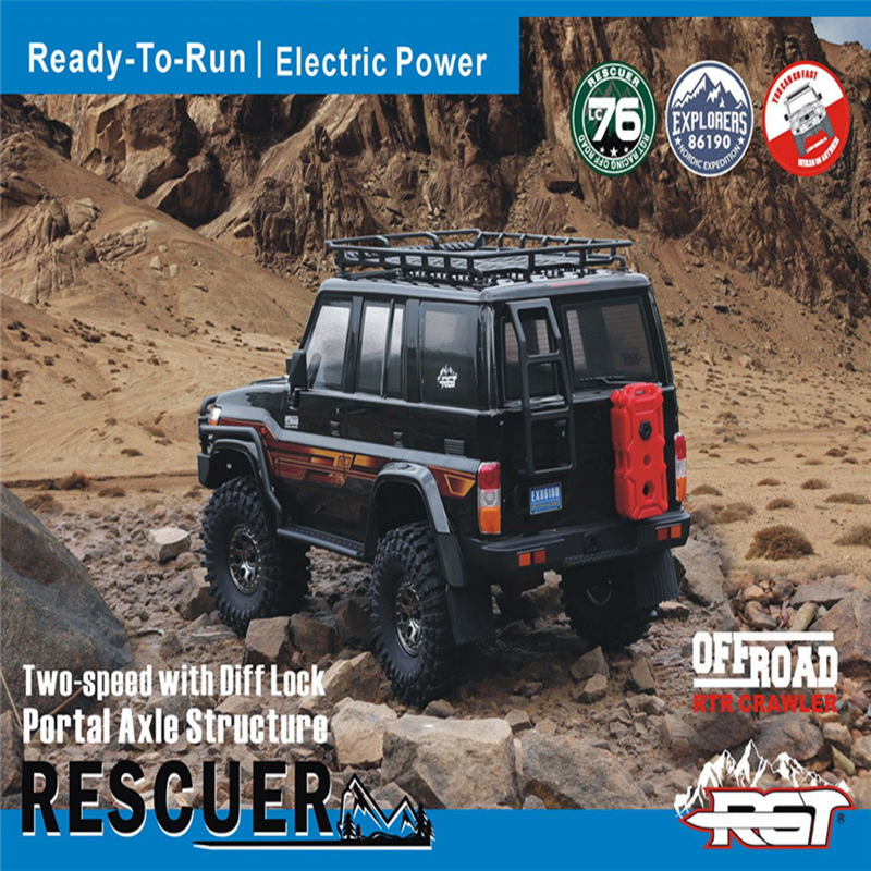 RGT EX86190 RESCUER 1 10 Realistic Crawler 4WD Real Hard Core R C Off