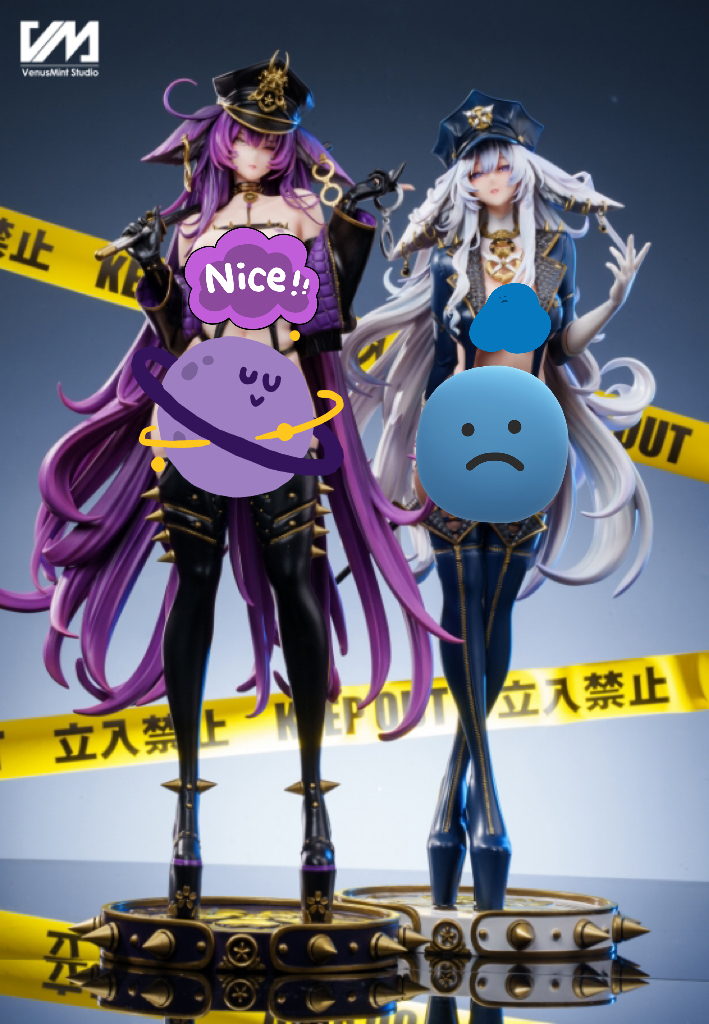 Venus Mint Studio - Azur Lane Police Duo Musashi & Shinan 1/4