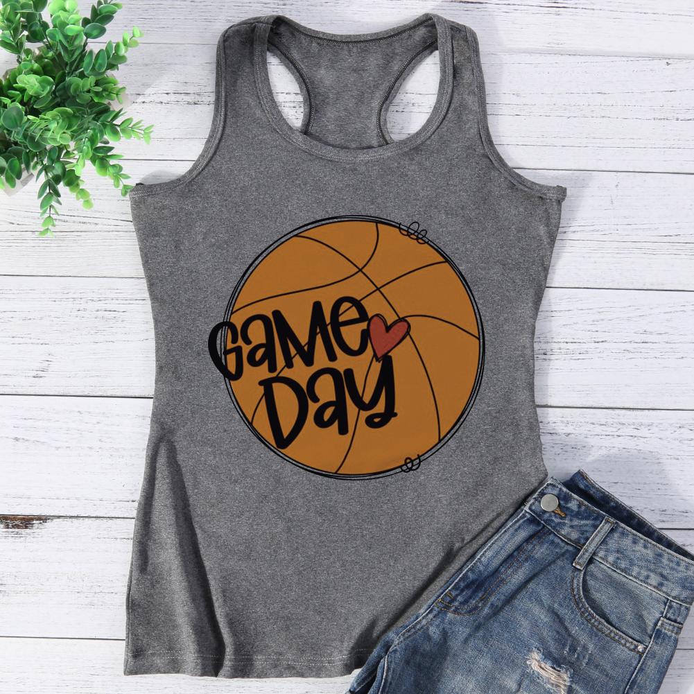 Game Day Basketball Vest Top-Guru-buzz