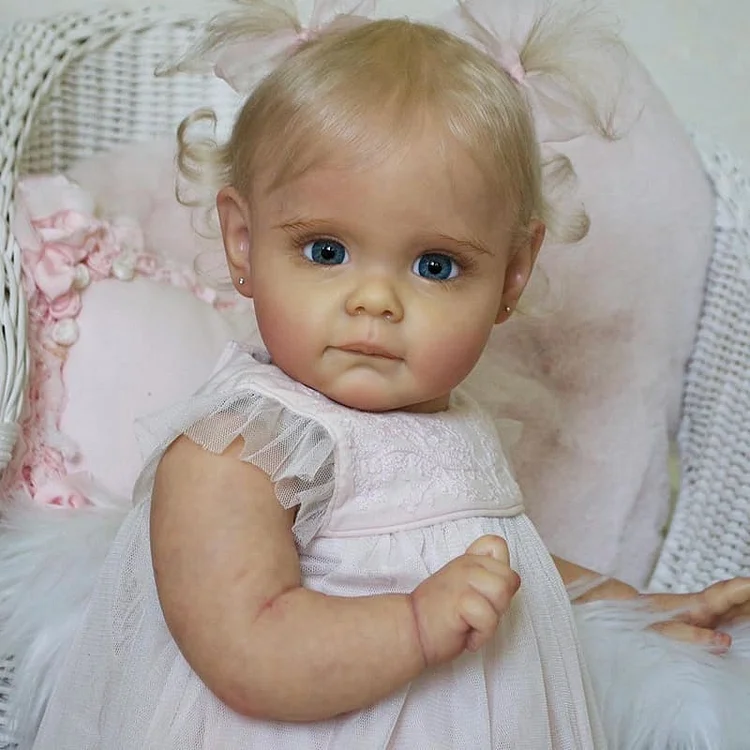  [Lifelike Realistic Handmade Gifts] 17&22'' YvonneTouch Real Reborn Toddler Baby Doll Girl for Kids - Reborndollsshop®-Reborndollsshop®