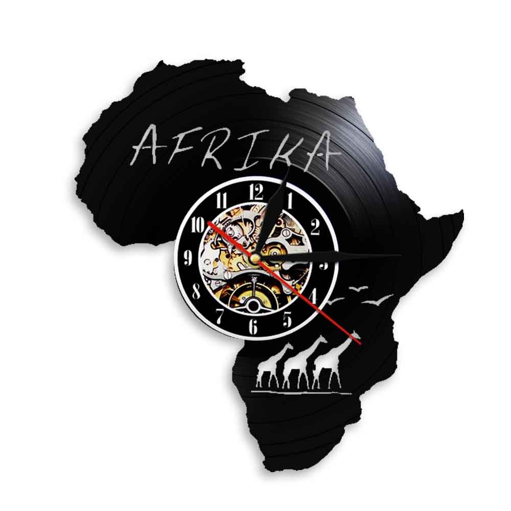 Map of Africa Laser Etched Silhouette Vi - Vinyl Record Wall Clock - Without LED, 501 Original
Map of Africa Laser Etched Silhouette Vi - Vinyl Record Wall Clock - Without LED, 501 Original