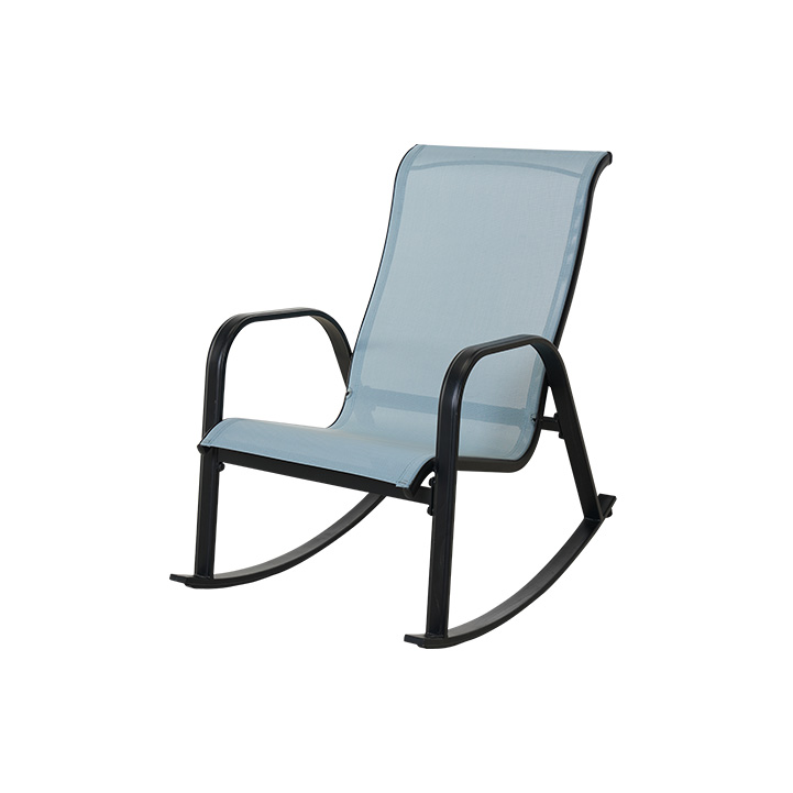 outdoor sling rocking chair