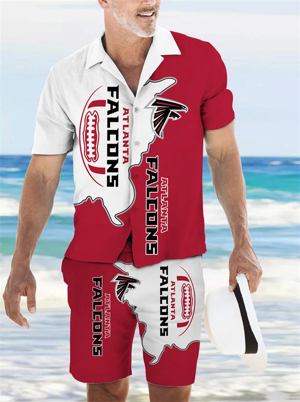 Atlanta Falcons
Limited Edition Hawaiian Shirt And Shorts Two-Piece Suits