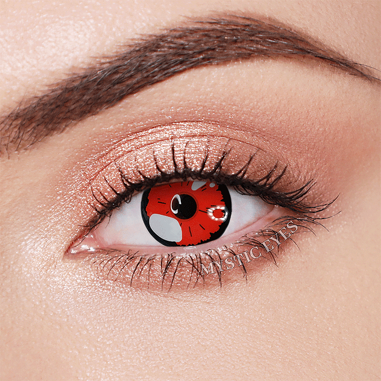 Kitagawa Marin Black Lobelia-Red Cosplay Lenses