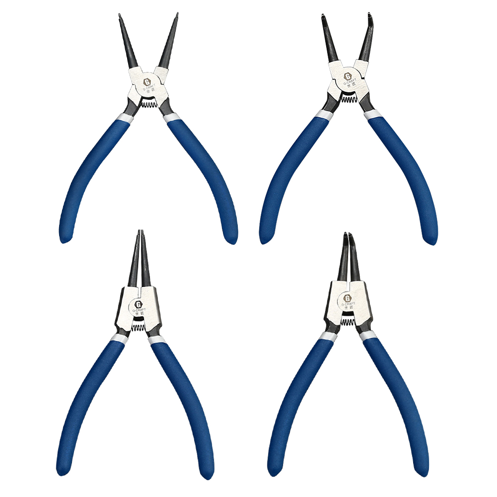 7 inch Internal External Curved Straight Tip Circlip Pliers Multifunctional, 501 Original
7 inch Internal External Curved Straight Tip Circlip Pliers Multifunctional, 501 Original