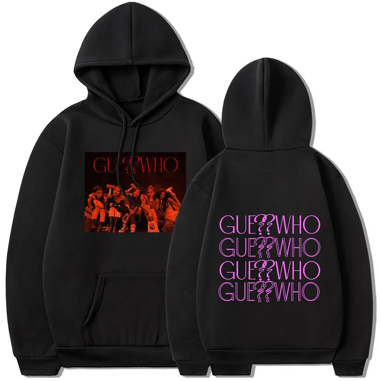 ITZY GUESS WHO Album Photo Hoodie